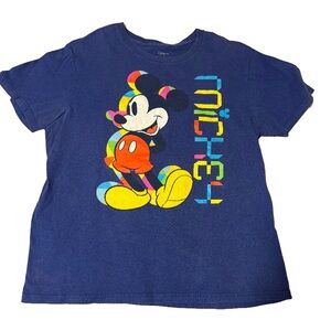 Disney Mickey Mouse Navy  Graphic Tee